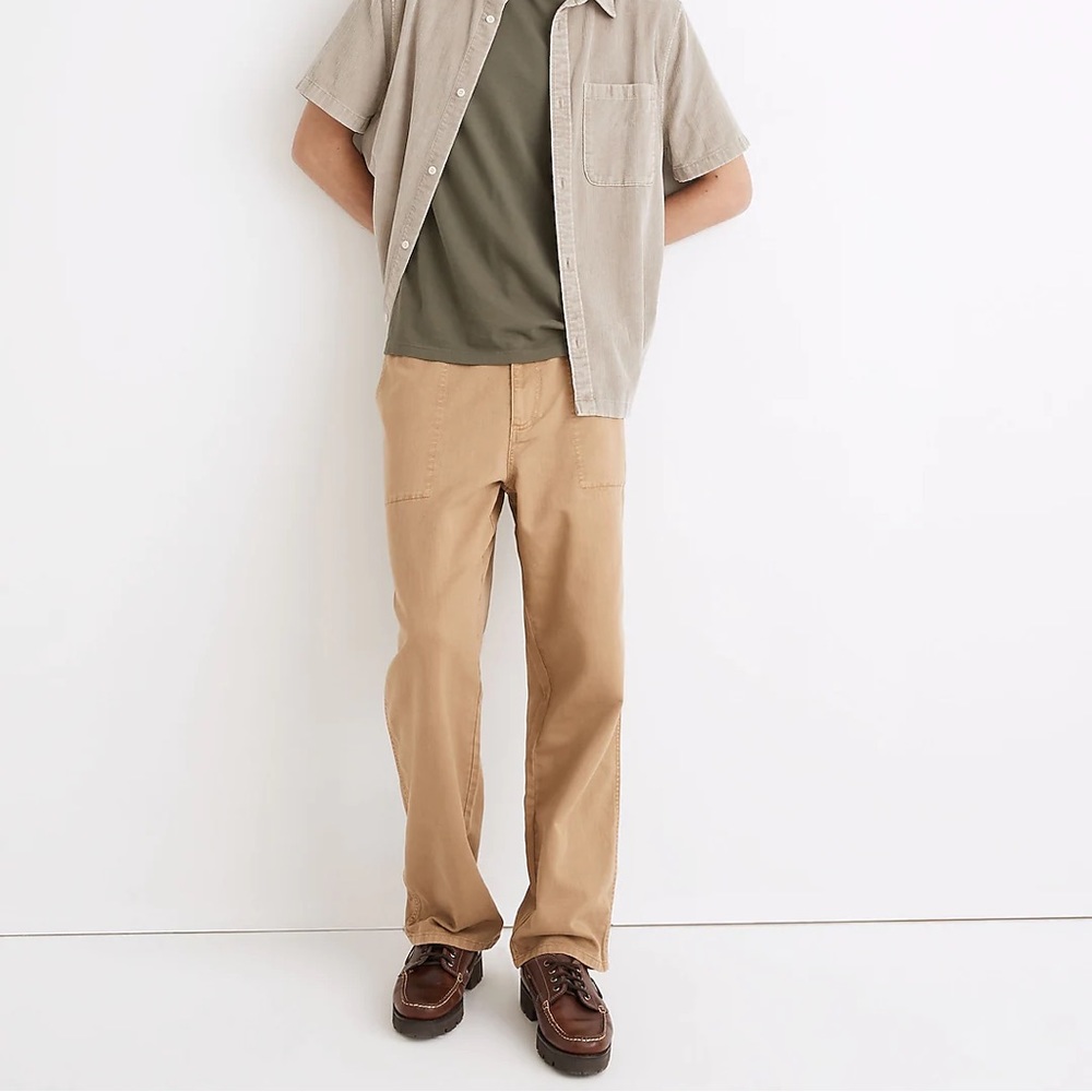 NEW / Madewell Cotton Everywear Pants / B003